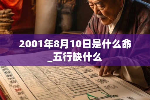 2001年8月10日是什么命_五行缺什么 2001年8月10日是什么命_五行缺什么