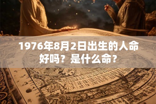 1976年8月2日出生的人命好吗？是什么命？
