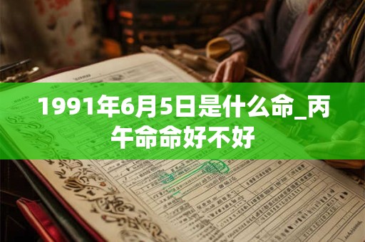 1991年6月5日是什么命_丙午命命好不好
