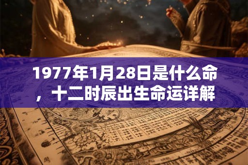 1977年1月28日是什么命，十二时辰出生命运详解