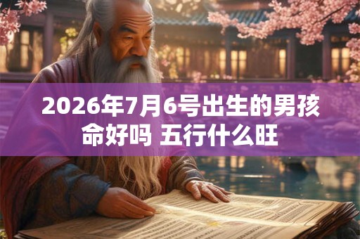 2026年7月6号出生的男孩命好吗 五行什么旺 2026年7月6号出生的男孩命好吗 五行什么旺