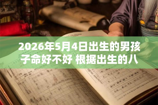 2026年5月4日出生的男孩子命好不好 根据出生的八字取名字