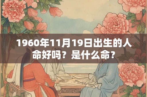 1960年11月19日出生的人命好吗？是什么命？