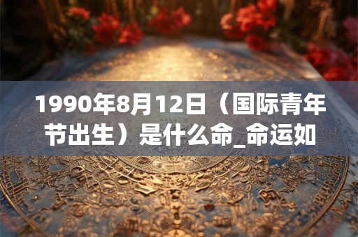 1990年8月12日(国际青年节出生)是什么命_命运如何 1990年8月12日(国际青年节出生)是什么命_命运如何