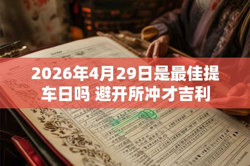2026年4月29日是最佳提车日吗 避开所冲才吉利 2026年4月29日是最佳提车日吗 避开所冲才吉利