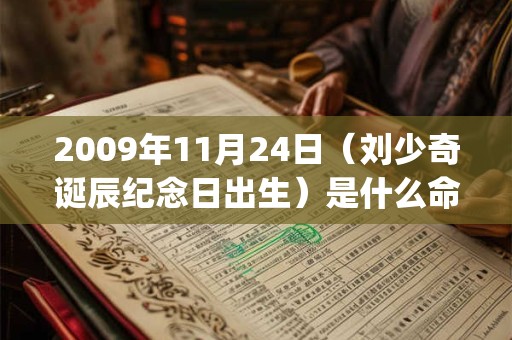 2009年11月24日（刘少奇诞辰纪念日出生）是什么命_命运如何