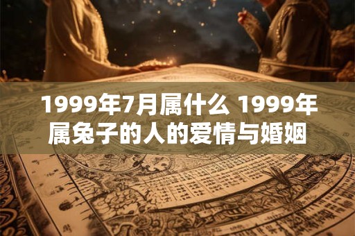 1999年7月属什么 1999年属兔子的人的爱情与婚姻
