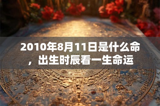 2010年8月11日是什么命,出生时辰看一生命运 2010年8月11日是什么命,出生时辰看一生命运