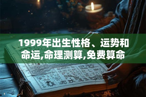 1999年出生性格、运势和命运,命理测算,免费算命 1999年出生性格、运势和命运,命理测算,免费算命