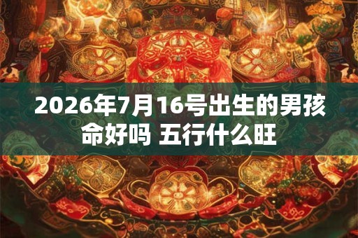 2026年7月16号出生的男孩命好吗 五行什么旺 2026年7月16号出生的男孩命好吗 五行什么旺