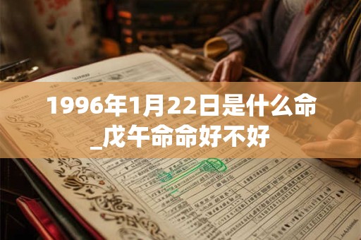 1996年1月22日是什么命_戊午命命好不好