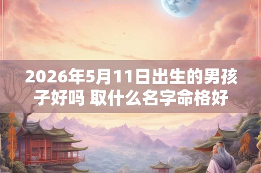 2026年5月11日出生的男孩子好吗 取什么名字命格好
