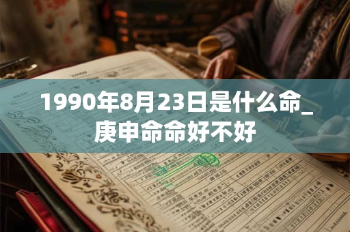 1990年8月23日是什么命_庚申命命好不好 1990年8月23日是什么命_庚申命命好不好