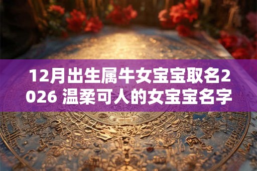 12月出生属牛女宝宝取名2026 温柔可人的女宝宝名字分享 12月出生属牛女宝宝取名2026 温柔可人的女宝宝名字分享