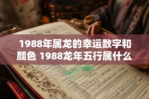 1988年属龙的幸运数字和颜色 1988龙年五行属什么
