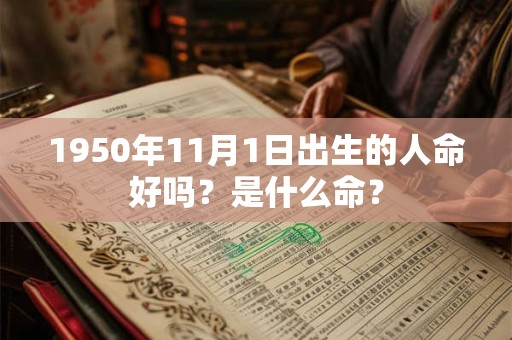 1950年11月1日出生的人命好吗?是什么命? 1950年11月1日出生的人命好吗?是什么命?