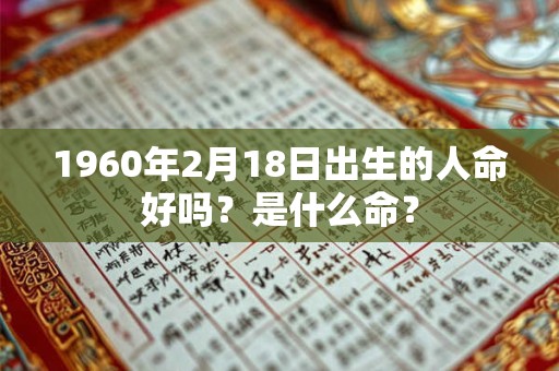 1960年2月18日出生的人命好吗?是什么命? 1960年2月18日出生的人命好吗?是什么命?