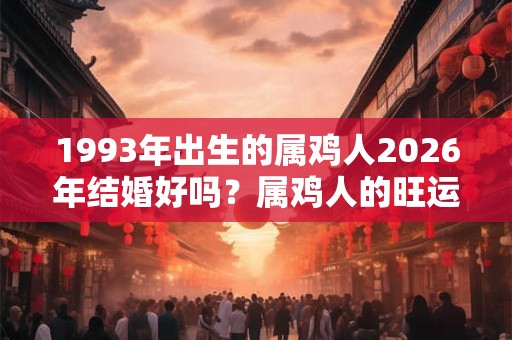 1993年出生的属鸡人2026年结婚好吗？属鸡人的旺运方位？