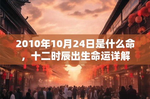 2010年10月24日是什么命,十二时辰出生命运详解 2010年10月24日是什么命,十二时辰出生命运详解