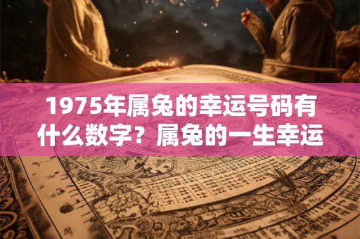 1975年属兔的幸运号码有什么数字？属兔的一生幸运数字查询