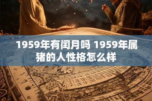 1959年有闰月吗 1959年属猪的人性格怎么样