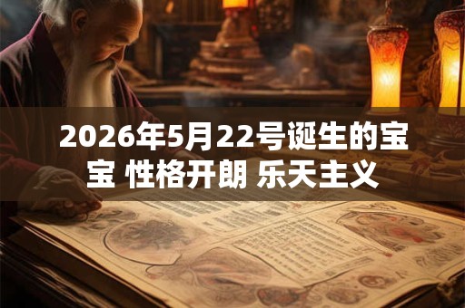 2026年5月22号诞生的宝宝 性格开朗 乐天主义 2026年5月22号诞生的宝宝 性格开朗 乐天主义