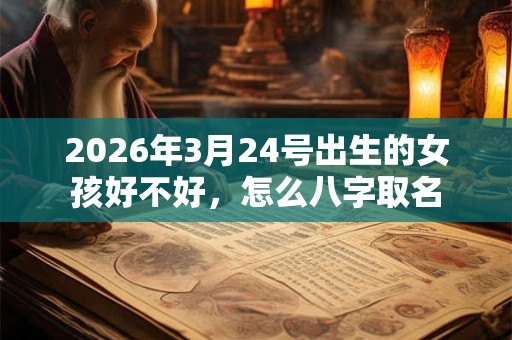 2026年3月24号出生的女孩好不好，怎么八字取名