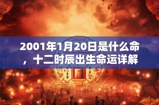 2001年1月20日是什么命,十二时辰出生命运详解 2001年1月20日是什么命,十二时辰出生命运详解
