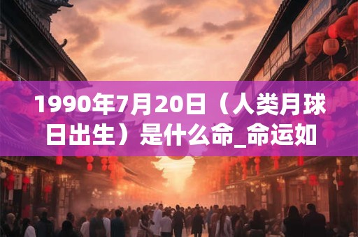 1990年7月20日(人类月球日出生)是什么命_命运如何 1990年7月20日(人类月球日出生)是什么命_命运如何