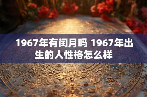 1967年有闰月吗 1967年出生的人性格怎么样