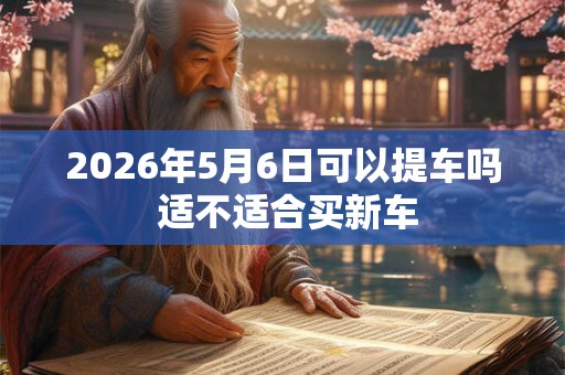 2026年5月6日可以提车吗 适不适合买新车 2026年5月6日可以提车吗 适不适合买新车