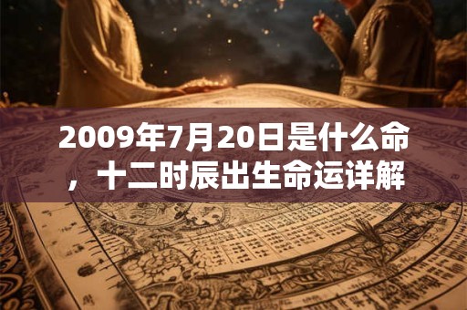 2009年7月20日是什么命,十二时辰出生命运详解 2009年7月20日是什么命,十二时辰出生命运详解