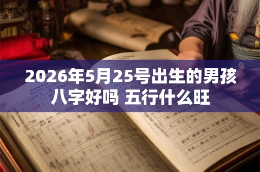 2026年5月25号出生的男孩八字好吗 五行什么旺