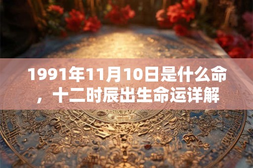 1991年11月10日是什么命，十二时辰出生命运详解