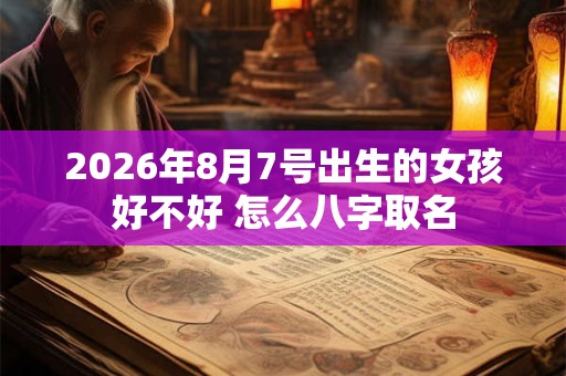 2026年8月7号出生的女孩好不好 怎么八字取名 2026年8月7号出生的女孩好不好 怎么八字取名