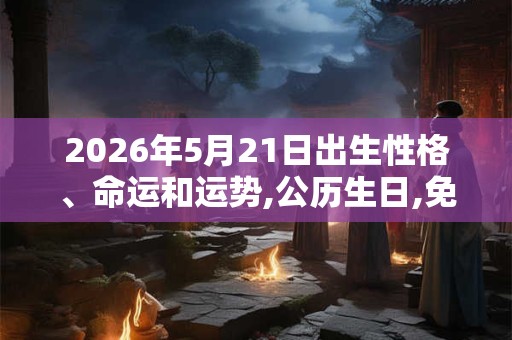2026年5月21日出生性格、命运和运势,公历生日,免费算命 2026年5月21日出生性格、命运和运势,公历生日,免费算命