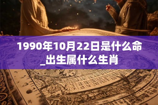 1990年10月22日是什么命_出生属什么生肖