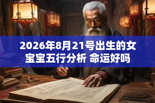 2026年8月21号出生的女宝宝五行分析 命运好吗 2026年8月21号出生的女宝宝五行分析 命运好吗