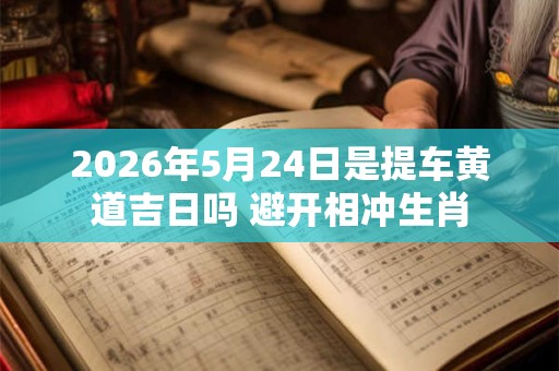 2026年5月24日是提车黄道吉日吗 避开相冲生肖