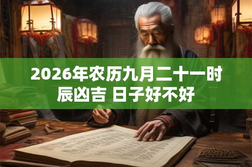 2026年农历九月二十一时辰凶吉 日子好不好 2026年农历九月二十一时辰凶吉 日子好不好