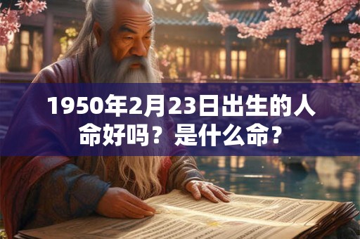1950年2月23日出生的人命好吗?是什么命? 1950年2月23日出生的人命好吗?是什么命?