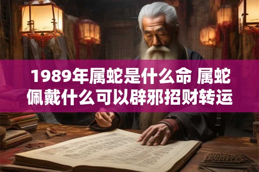 1989年属蛇是什么命 属蛇佩戴什么可以辟邪招财转运 1989年属蛇是什么命 属蛇佩戴什么可以辟邪招财转运