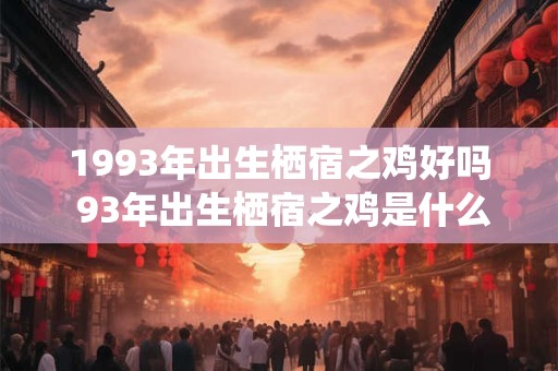 1993年出生栖宿之鸡好吗 93年出生栖宿之鸡是什么命