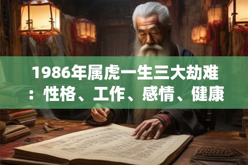 1986年属虎一生三大劫难：性格、工作、感情、健康[]