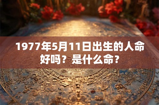 1977年5月11日出生的人命好吗？是什么命？