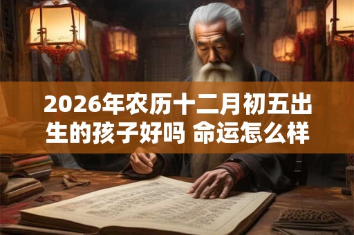 2026年农历十二月初五出生的孩子好吗 命运怎么样 2026年农历十二月初五出生的孩子好吗 命运怎么样