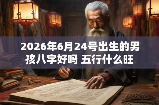 2026年6月24号出生的男孩八字好吗 五行什么旺 2026年6月24号出生的男孩八字好吗 五行什么旺