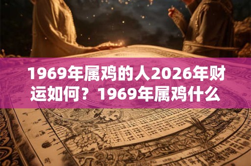 1969年属鸡的人2026年财运如何？1969年属鸡什么命？