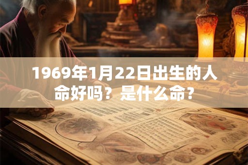 1969年1月22日出生的人命好吗?是什么命? 1969年1月22日出生的人命好吗?是什么命?