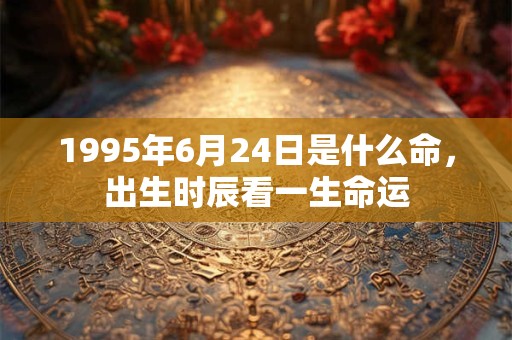 1995年6月24日是什么命,出生时辰看一生命运 1995年6月24日是什么命,出生时辰看一生命运
